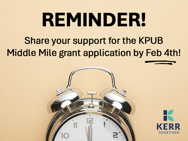 Middle Mile Grant Support